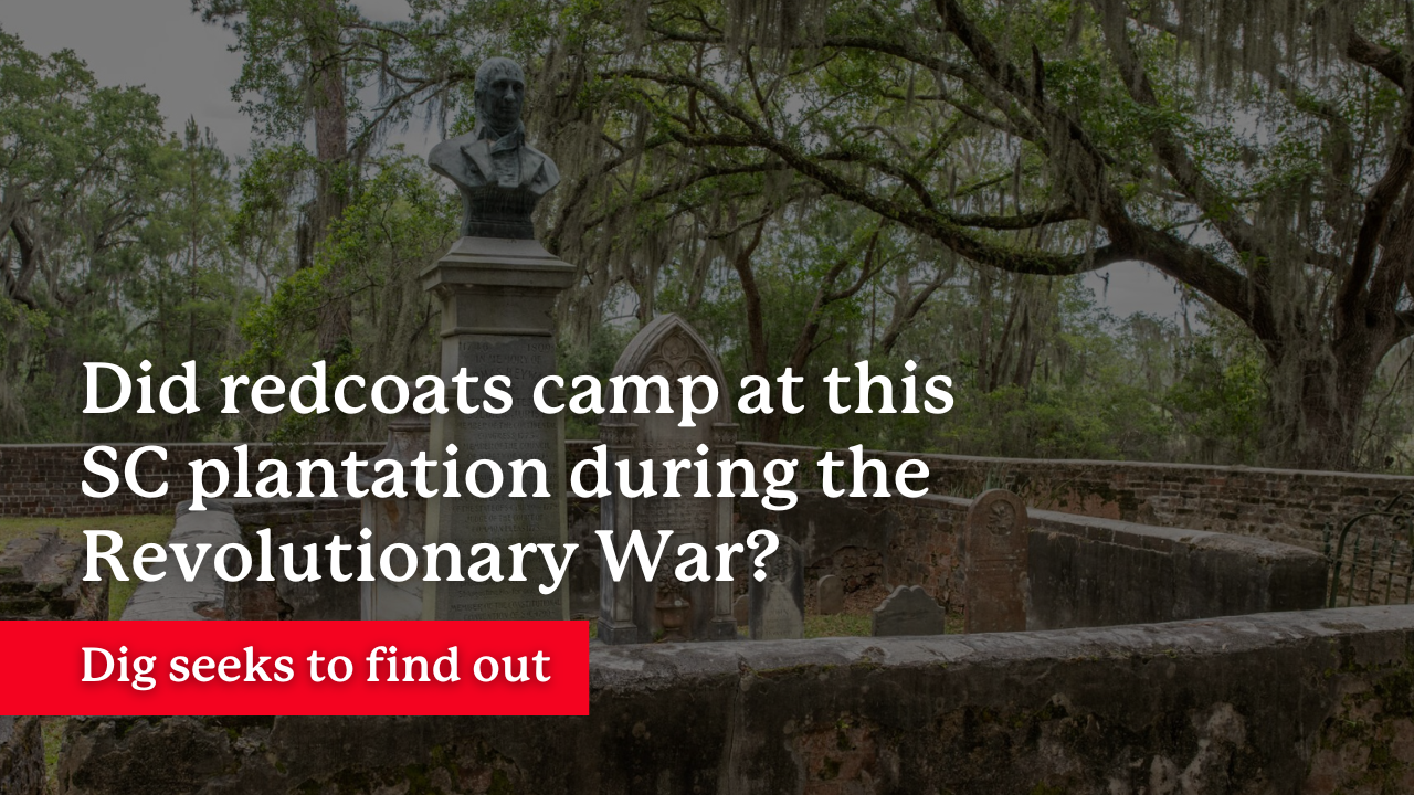 Did Redcoats camp at this SC location