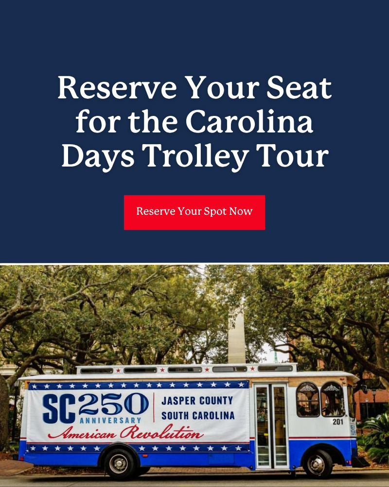 Carolina Days Trolley Short Tour Graphic (800 x 1000 px)
